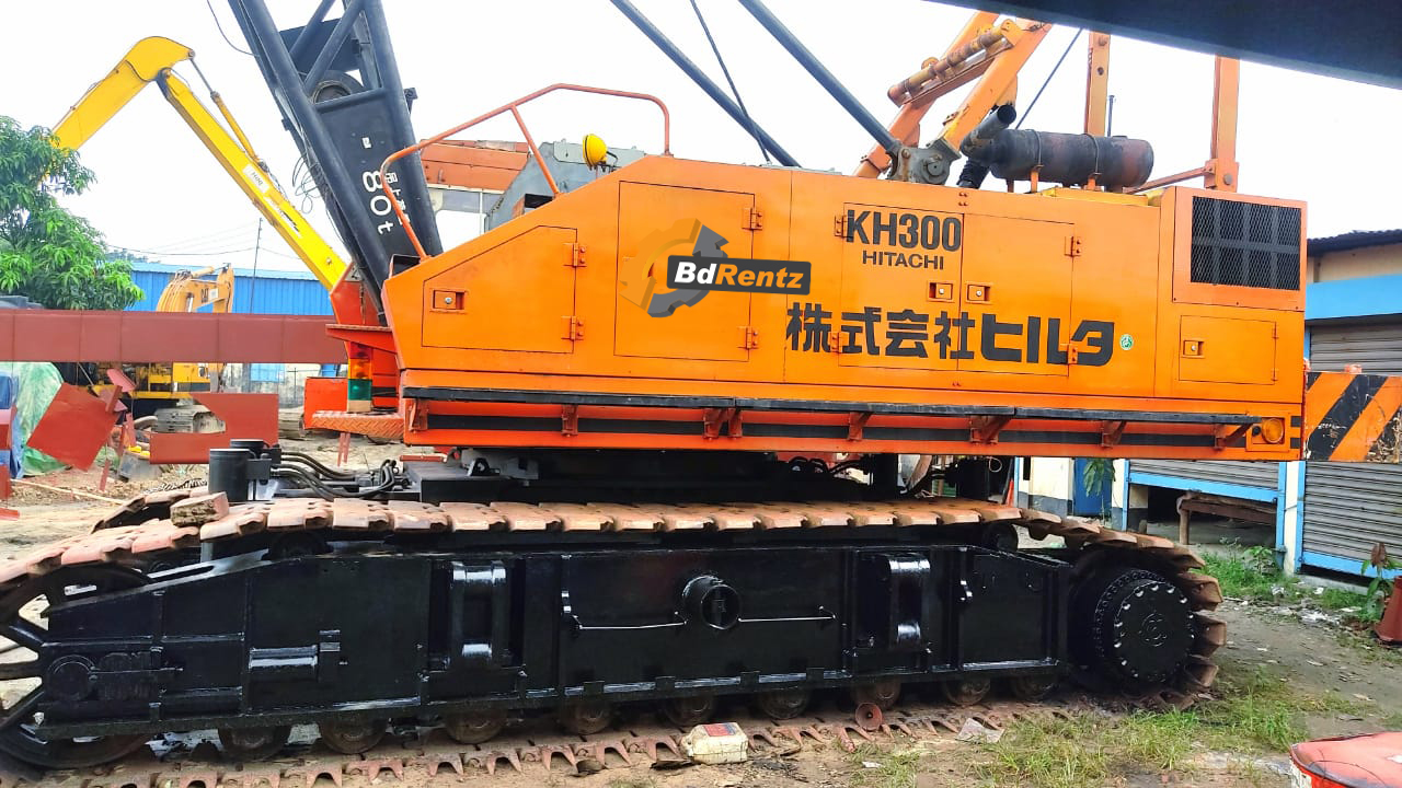 heavy construction equipment crawler crane 80 ton in bd