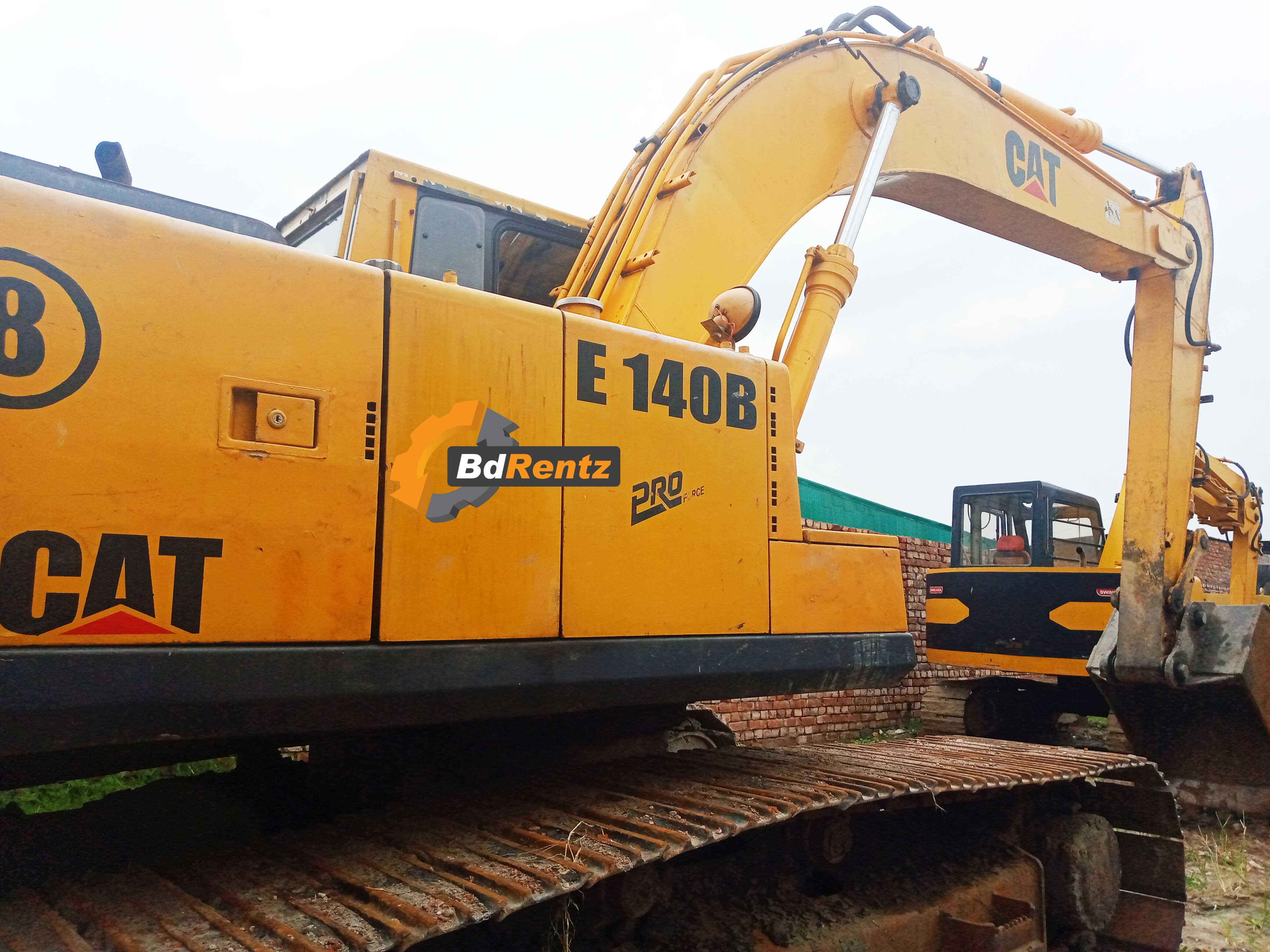construction equipment excavator cat e140b in Bangladesh