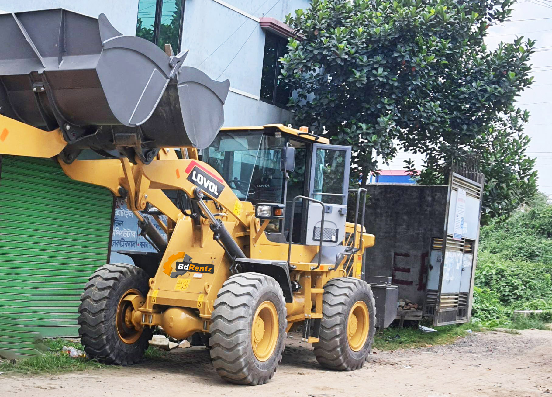 heavy construction equipment payloader in bangladesh