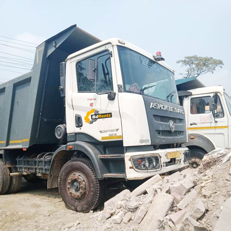 ashol leyand dump truck rental company in bd