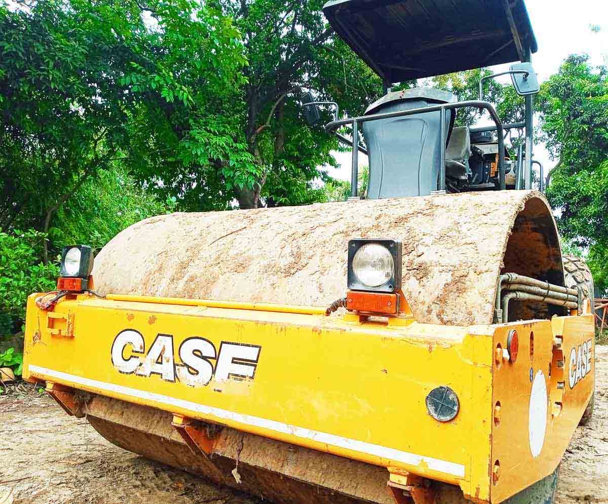 best case soil compactor roller rental service in bd