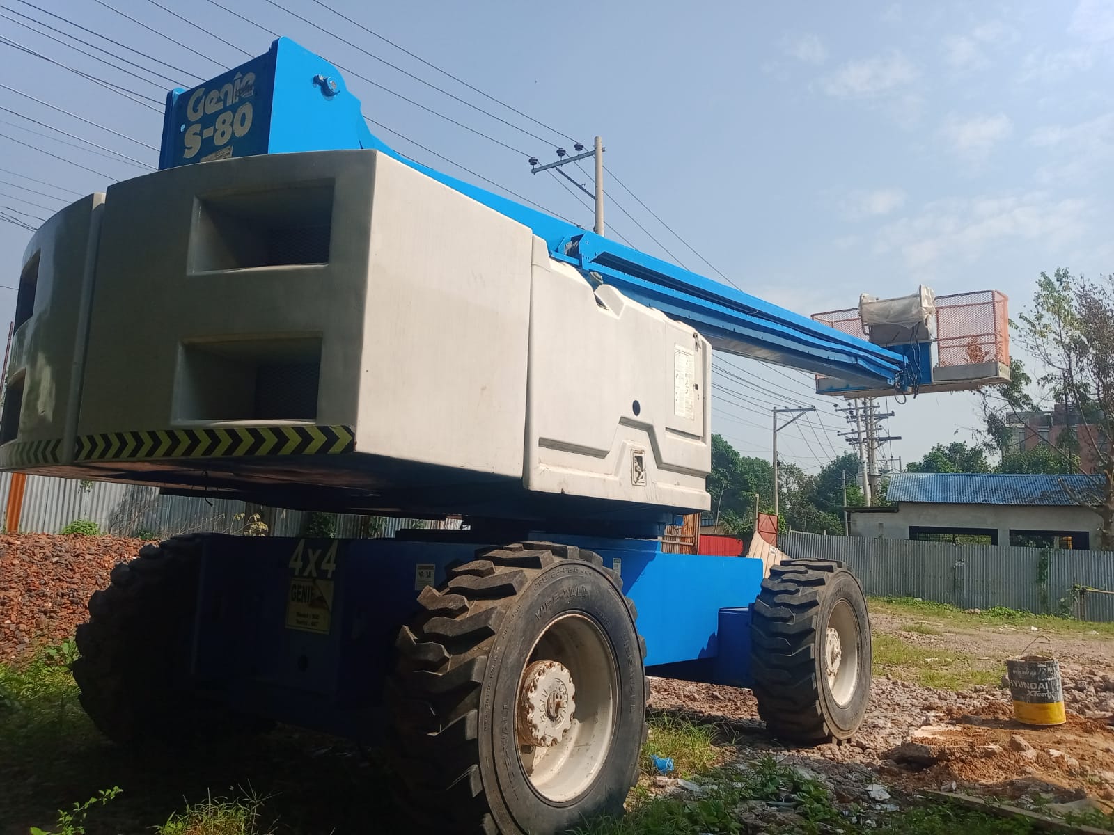 heavy equipment manlift rental company in bangladesh