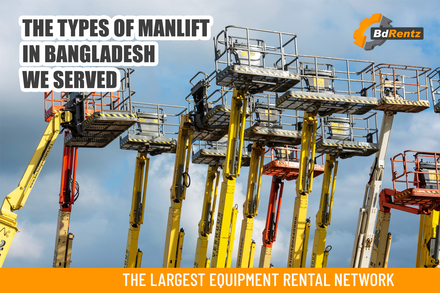 Manlift Rental in Bangladesh: Safe and Efficient Solution for Working at Height