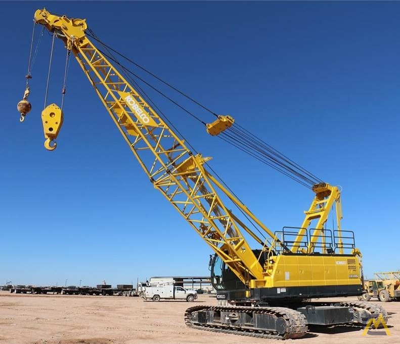 a-crawler-crane-has-its-boom-mounted-on-an-undercarriage-fitted-with-a